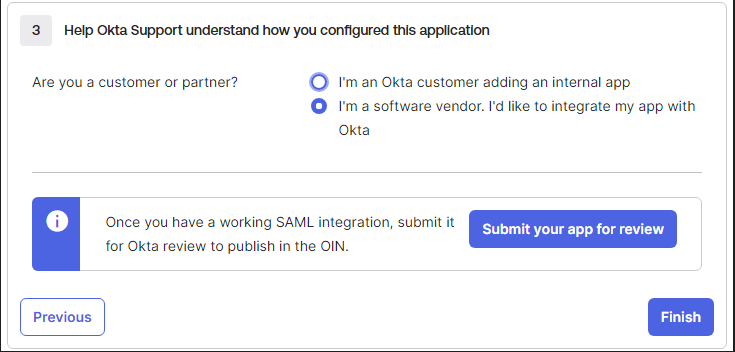 SAML Parameters