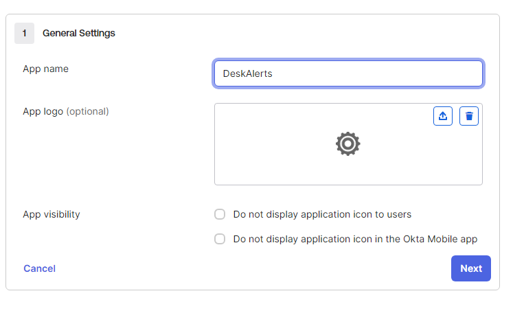 Edit General Settings